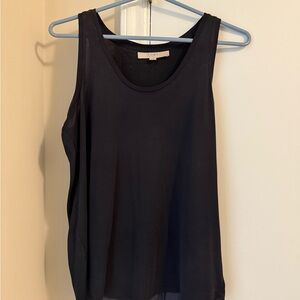 LOFT Dark Grey Sleeveless Tank Top
